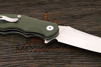 Нож складной QSP Pangolin, клинок 96мм, сталь D2, рукоять G10