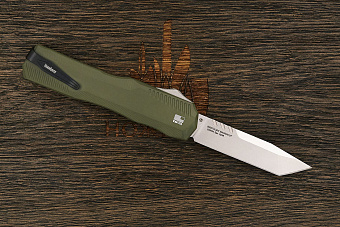 Автоматический складной нож Kershaw Livewire, сталь Magnacut, рукоять алюминий оливковый