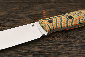 Нож туристический Ножинск-PRO Боуи, клинок 130мм, сталь VG-10, рукоять crazyfiber