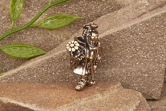 Бусина на темляк Доктор от мастерской Крымская бронза