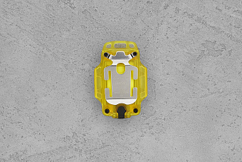 Фонарь Armytek Crystal (жёлтый), холодный свет, красный свет