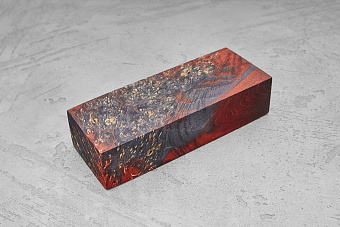 Кап клёна стабилизированный двухцветный Т47