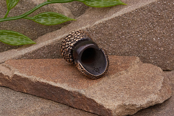 Бусина для темляка Кубанка (бронза) от мастерской Братьев Пешковых