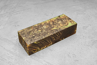 Кап клёна стабилизированный трехцветный Т54