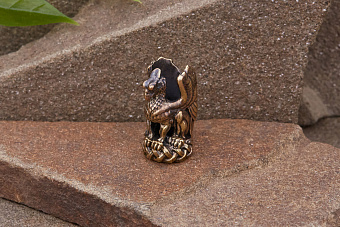 Бусина на темляк Грифон от мастерской Крымская бронза