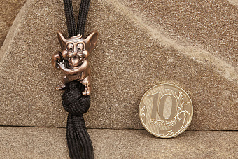 Бусина на темляк Джерри от мастерской Крымская бронза