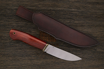 Нож разделочный Дмитрия Пудова КрейсерЪ, клинок 120мм, сталь M398, кокоболо