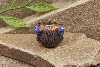 Бусина на темляк «Хвост» титан оксид