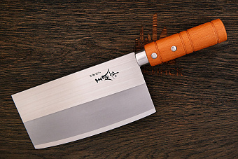 Овощной топорик Tojiro 175мм, сталь 420, рукоять дерево