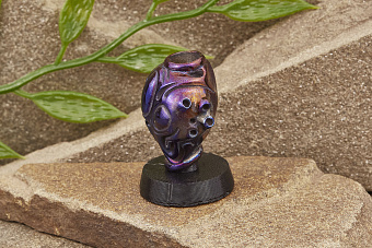 Бусина на темляк «Астро» титан оксид