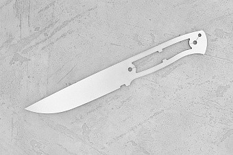 Бланк-заготовка для модели "Бушкрафт-II" из стали VG-10 3,4мм, совместим с накладками "Бушкрафт"