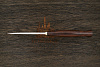 Разделочный нож Сергея Никитина Скиннер, сталь 154CM, рукоять ironwood - фото №3