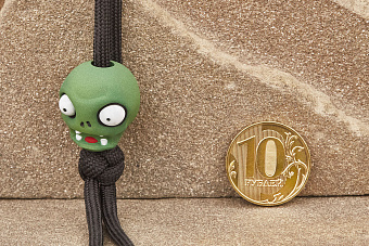 Бусина на темляк «Зомби»