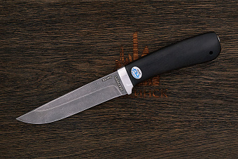 Нож туристический АиР Лиса, клинок 140мм, дамаск нержавеющий, рукоять дерево