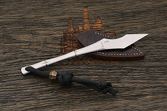 Нож EDC скелетный Дмитрия Пудова, клинок 30мм, сталь Elmax