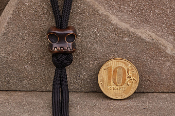 Бусина для темляка Мосол (бронза) от мастерской Братьев Пешковых