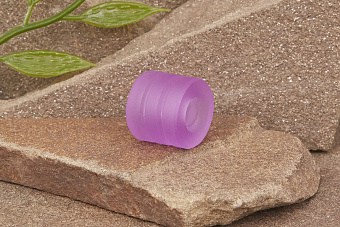 Бусина на темляк №2 сиреневая