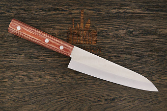 Нож кухонный Kanetsune шеф 180мм, сталь Shirogami, модель KC-313