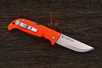 Складной нож Cold Steel Finn wolf, сталь AUS-8, рукоять грайвори оранжевый