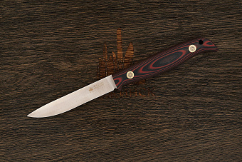 Нож туристический Kizlyar Supreme Companero, клинок 110мм, сталь AUS-10Co, рукоять G10 чёрно-красный