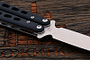 Нож балисонг Böker Balisong, сталь 440C, рукоять G10 - фото №4