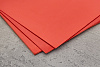 G10-spacer красный, лист 250х130х1,0мм - фото №1