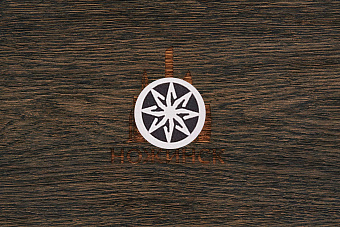 Мозаичный пин «Звезда 8ми-конечная» 6,0×100 мм