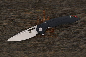 Нож складной Bestech Ornetta, клинок 90мм, сталь D2, рукоять G10 чёрный