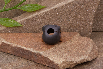 Бусина для темляка Череп орка (бронза) от мастерской Братьев Пешковых