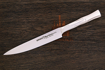 Нож кухонный Samura гастрономический 200мм, сталь AUS-8, рукоять сталь