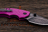 Складной нож Kershaw Shuffle, сталь 8Cr13MoV, рукоять термопластик пурпурный - фото №4