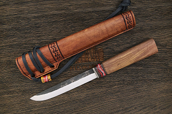 Разделочный нож народов севера Iron craft, рукоять стаб.ясень