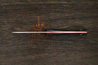 Нож туристический Beaver knife GranTourismo, клинок 105мм, сталь Х12МФ, рукоять микарта чёрная-К