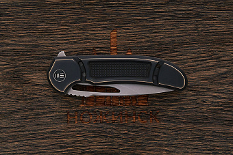 Складной нож We Knife Minax, сталь CPM-20CV, рукоять титан