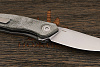 Складной нож Shirogorov knives Q95 Ursus, сталь Elmax, рукоять микарта зеленая - фото №6
