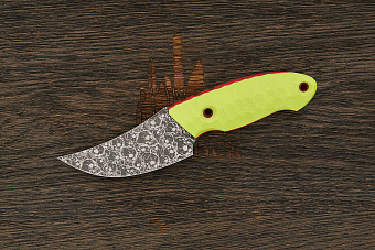 Нож EDC Lizard knives, клинок 85мм, сталь AUS-10Co, рукоять G-10 зелёный
