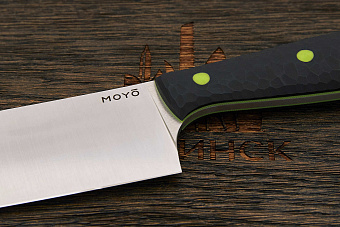 Нож кухонный MOYO Премьер сантоку 180мм, сталь сталь N690, рукоять G10-extra