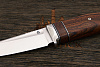 Нож туристический Геннадия Дедюхина Этно, клинок 122мм, сталь M398, рукоять дерево - фото №4