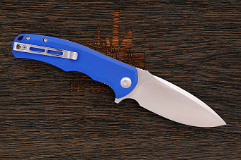 Складной нож Civivi Praxis, сталь 9Cr18MoV, рукоять G10 голубой