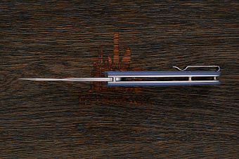 Нож складной CJRB Talla, клинок 90мм, сталь D2, рукоять G10 серо-синий