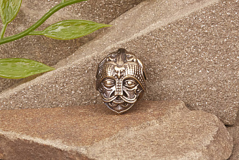 Бусина на темляк Маска Одина от мастерской Крымская бронза