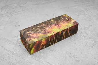 Кап клёна стабилизированный трехцветный Т52