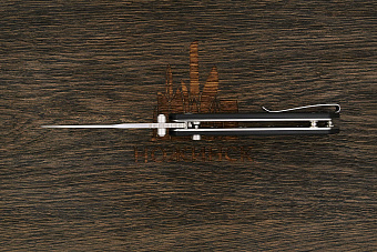 Нож складной QSP Grebe, клинок 80мм, сталь Sandvik 14C28N, рукоять G10