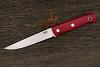 Нож рыбацкий Южный крест Рыбацкий-L, клинок 145мм, сталь N690Co, рукоять текстолит красный - фото №1