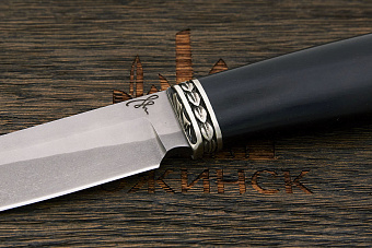 Разделочный нож Игоря Пампуха Модель 007, клинок 120мм, булат легированный, рукоять граб Т1