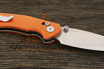Нож складной Bestech Ronan, клинок 85мм, сталь Sandvik 14C28N, рукоять G10 оранжевый