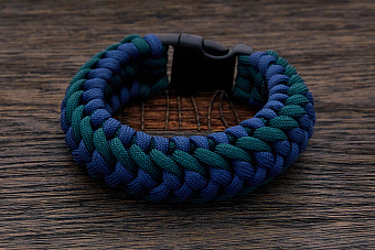 Браслет "Spikelet" navy, размер L