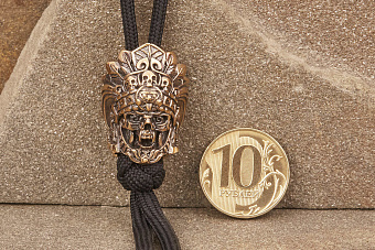 Бусина на темляк Кукулькан от мастерской Крымская бронза