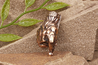 Бусина на темляк Конан от мастерской Крымская бронза