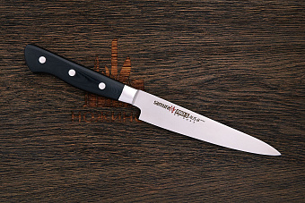 Нож кухонный Samura универсальный 145мм, сталь AUS-8, рукоять G10